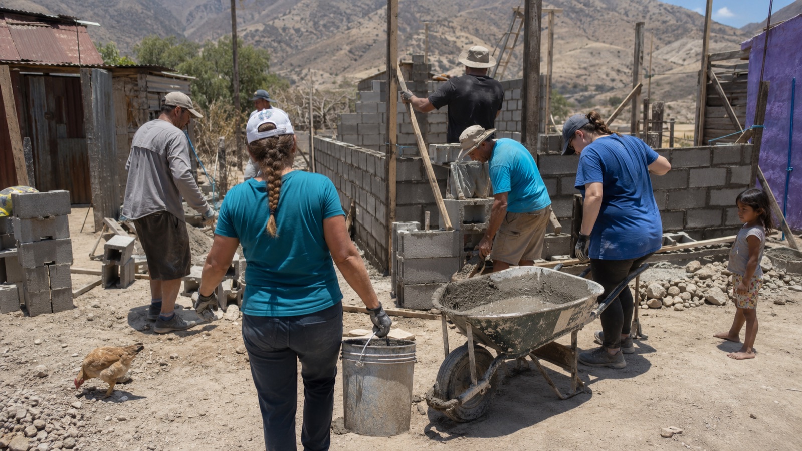 Gibraltar Builders team building homes
